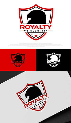 Logo Design by DesignLima for Royalty 92 Security | Design: #31800020
