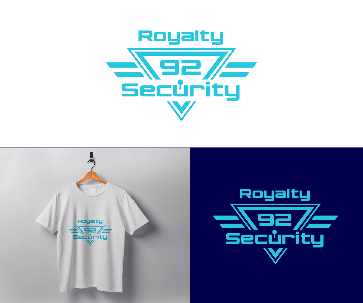 Logo Design by Ansh Design for Royalty 92 Security | Design #31797887