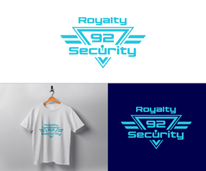 Logo Design by Ansh Design for Royalty 92 Security | Design: #31797887