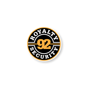 Logo Design by I designs for Royalty 92 Security | Design #31808860