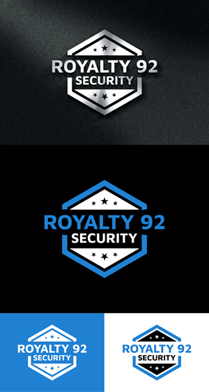 Logo Design by Ayub Zafar for Royalty 92 Security | Design: #31804398
