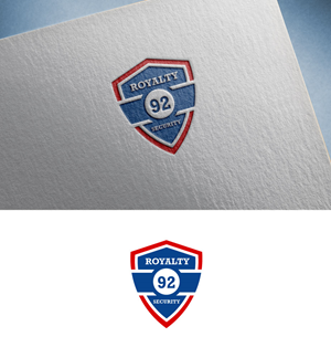 Logo Design by flora.c design for Royalty 92 Security | Design: #31800095