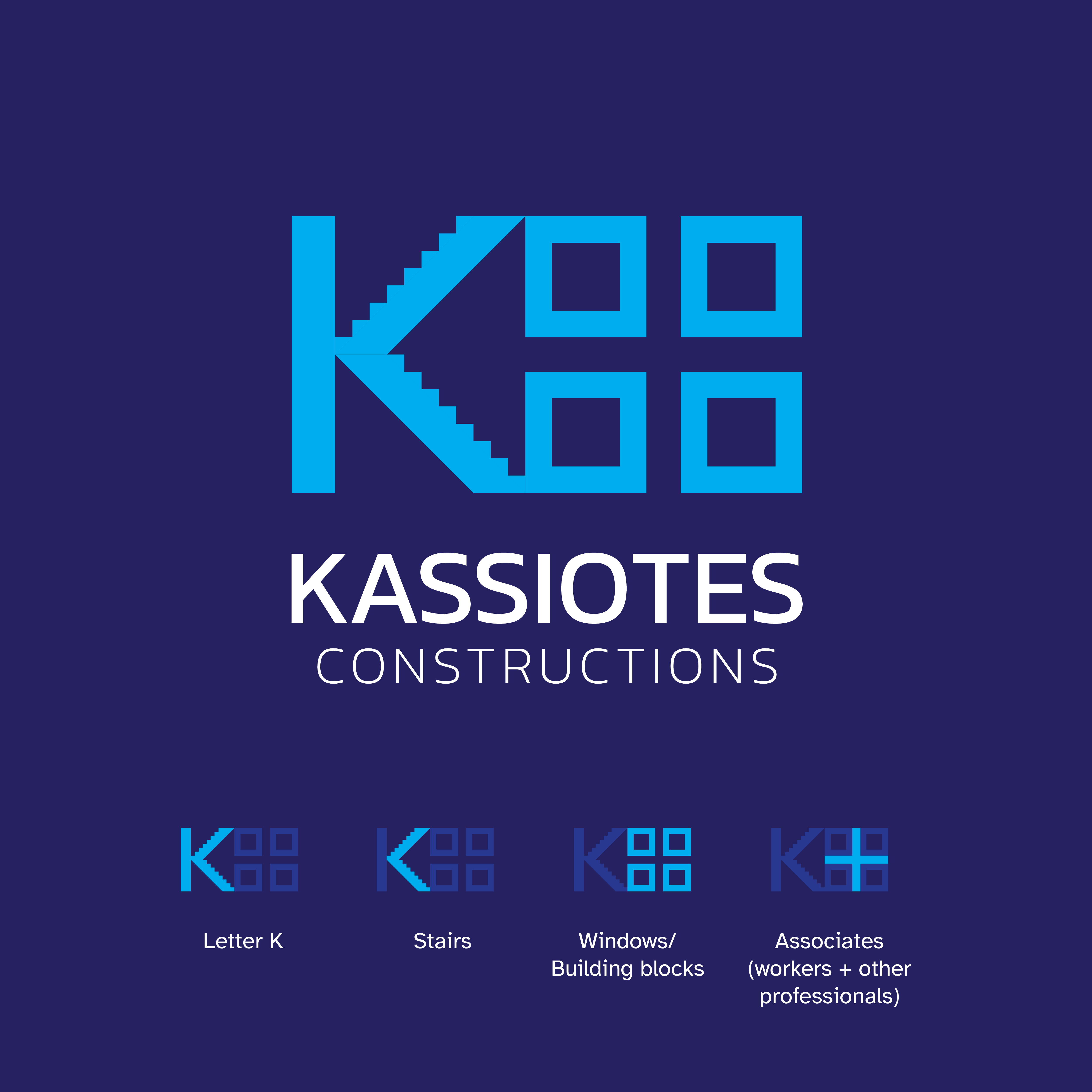 Logo Design for Kassiotes Constructions by Kryss Denmar Design 31804660