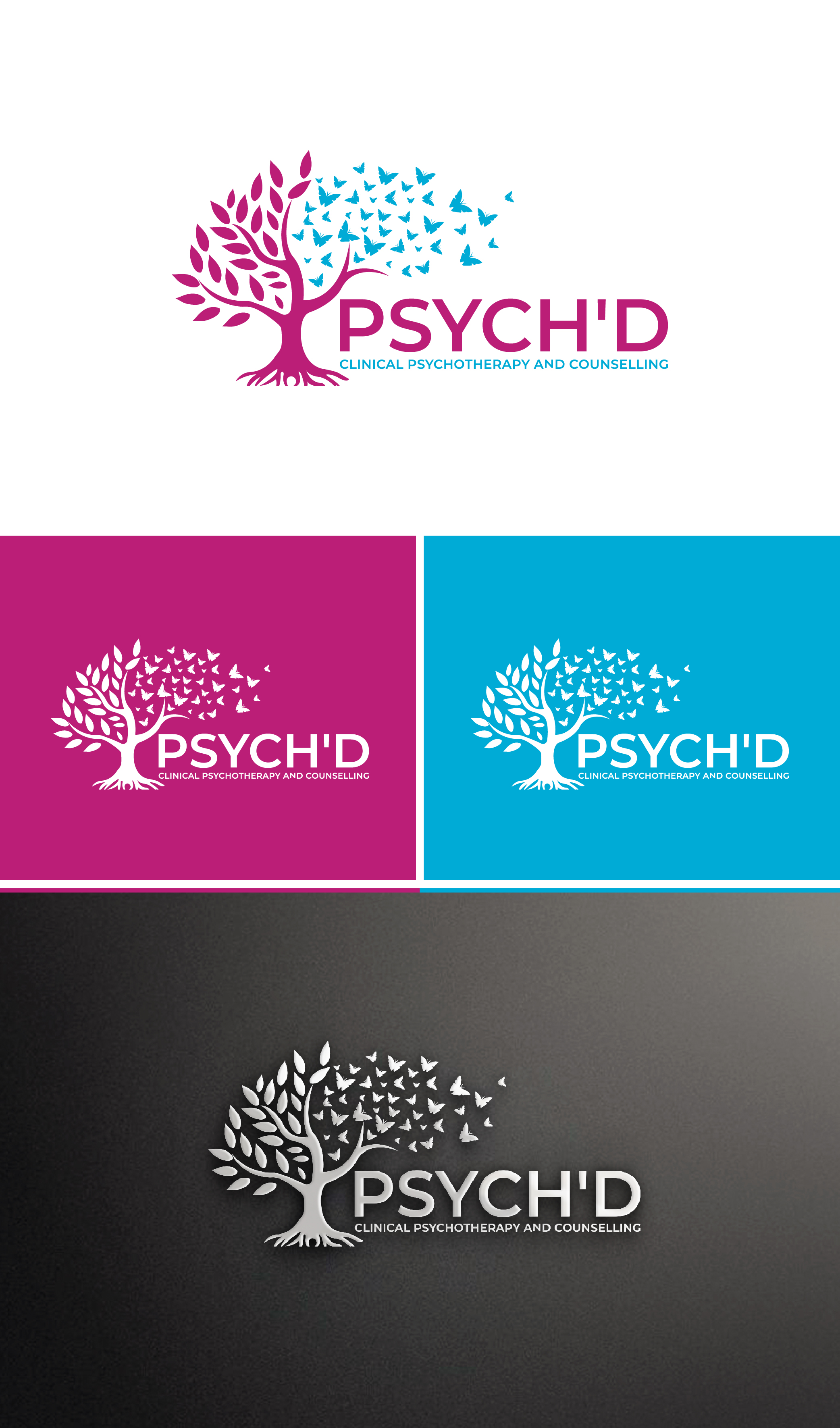 Logo Design by designer profile for Psych'd | Design #31828208