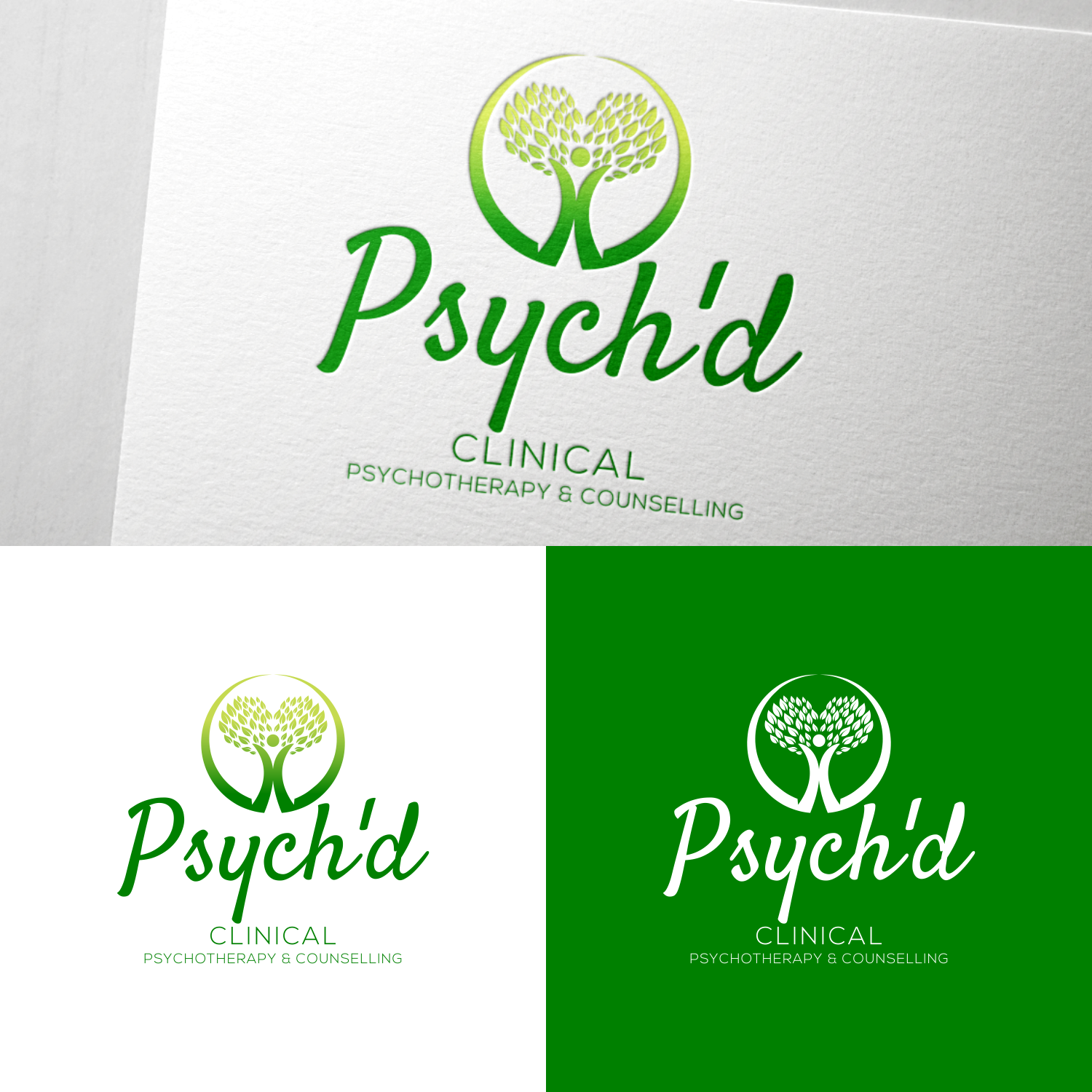 Logo Design by ulun4 for Psych'd | Design #31806907