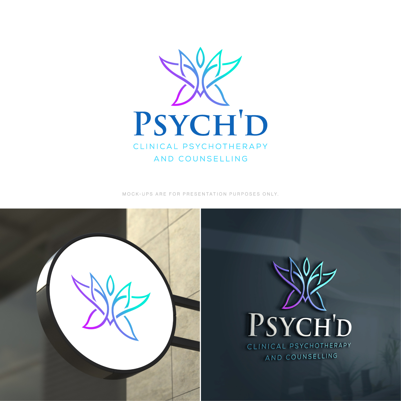 Logo Design by The Lion Studios for Psych'd | Design #31840466