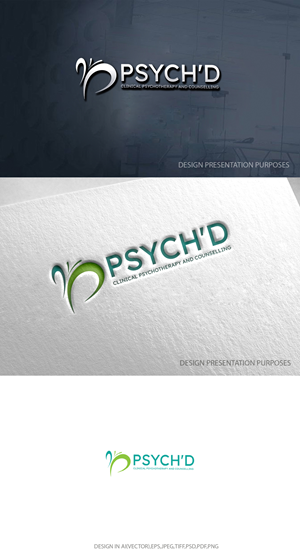 Logo Design by zebronicgraphic for Psych'd | Design: #31801313