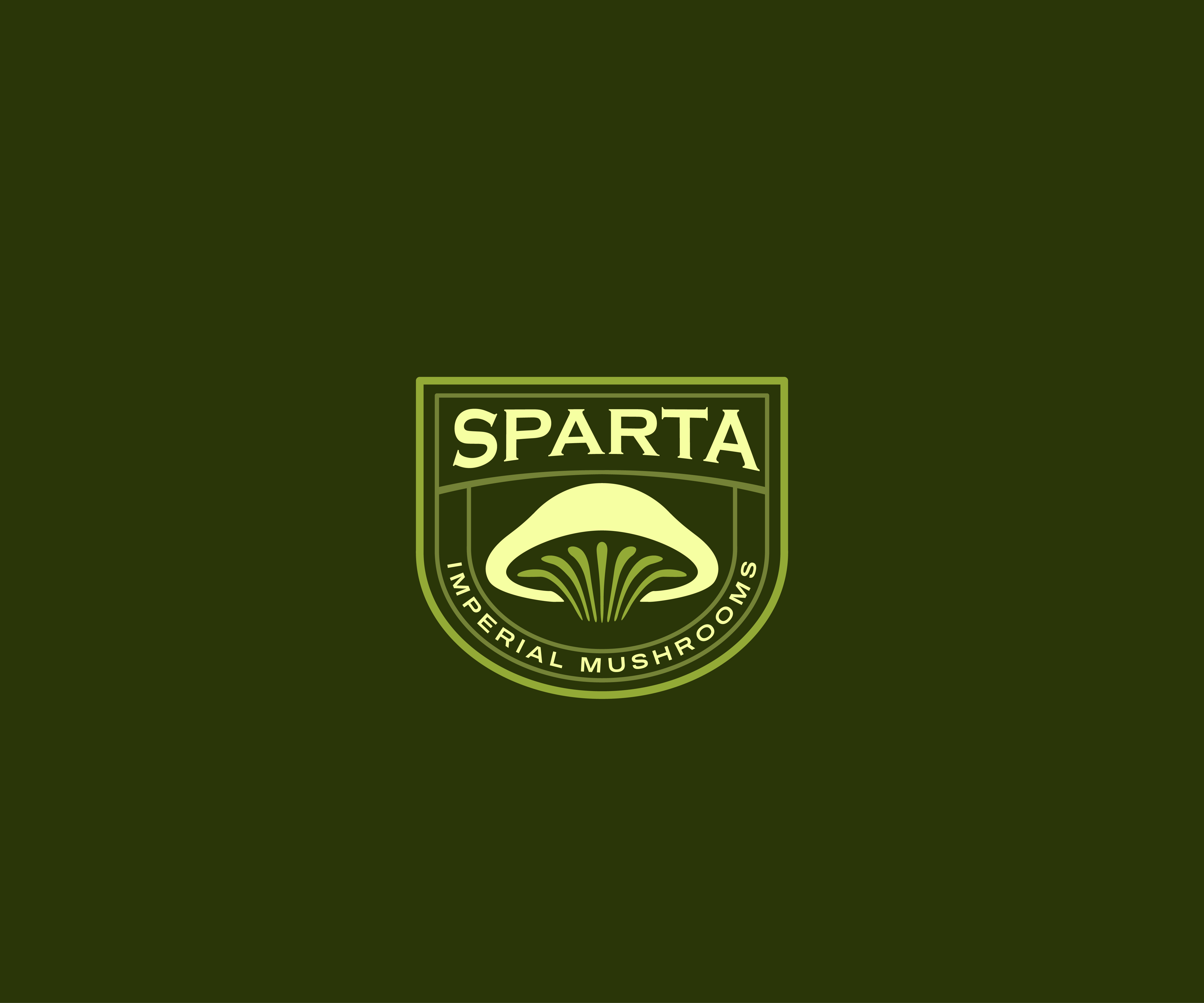 Diseño de Logo por James J. para Sparta Imperial Mushrooms | Diseño #31832099