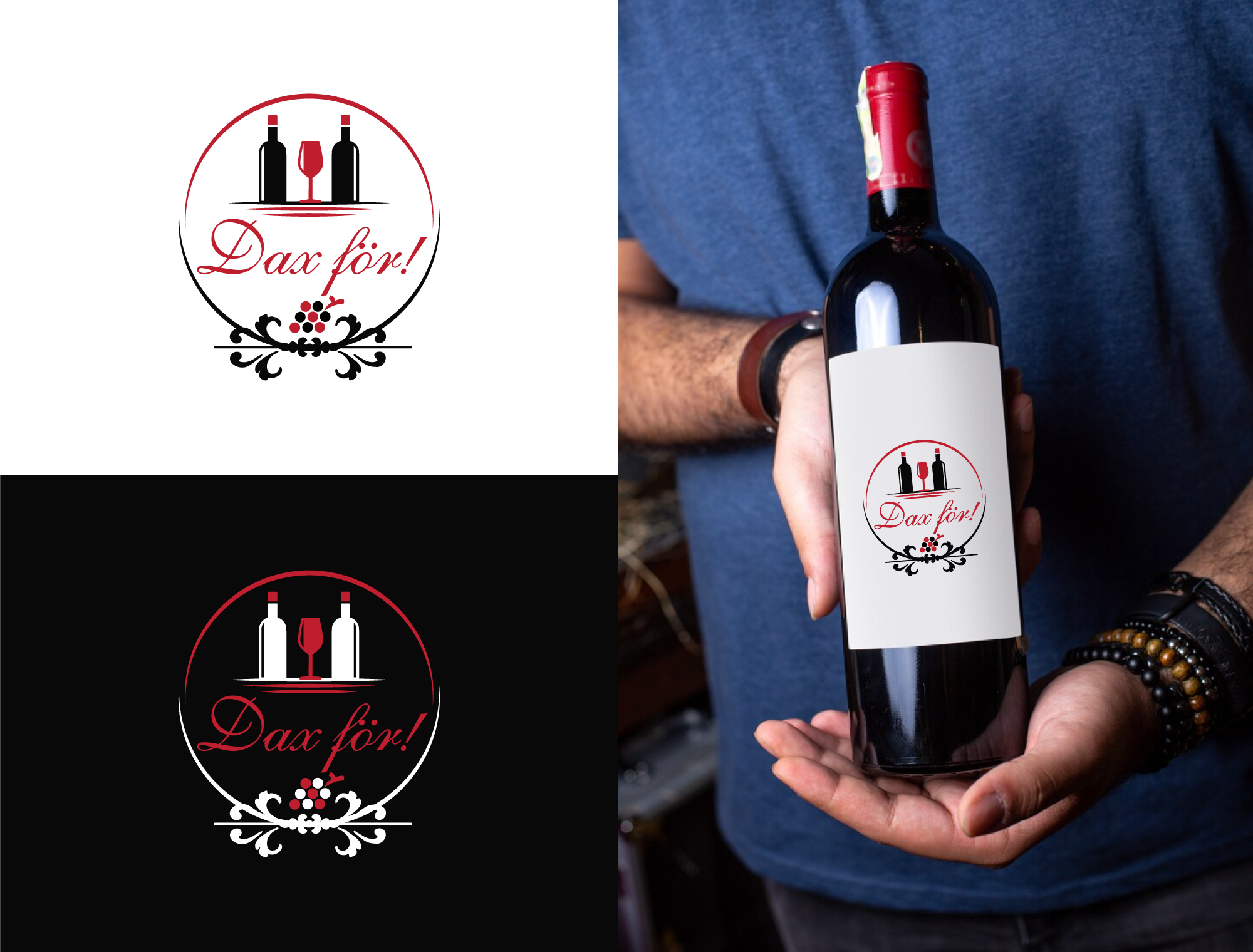 Design de Logo par RA-bica pour 48 Wine AB | Design #31814518