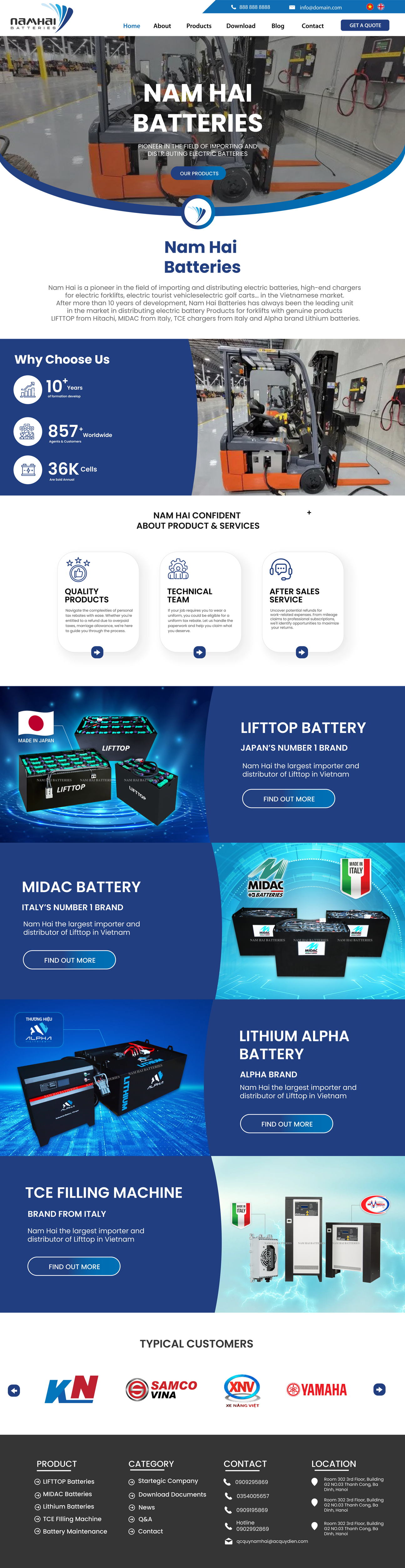 Diseño Web por WahDesign para NAMHAI  | Diseño #31838010