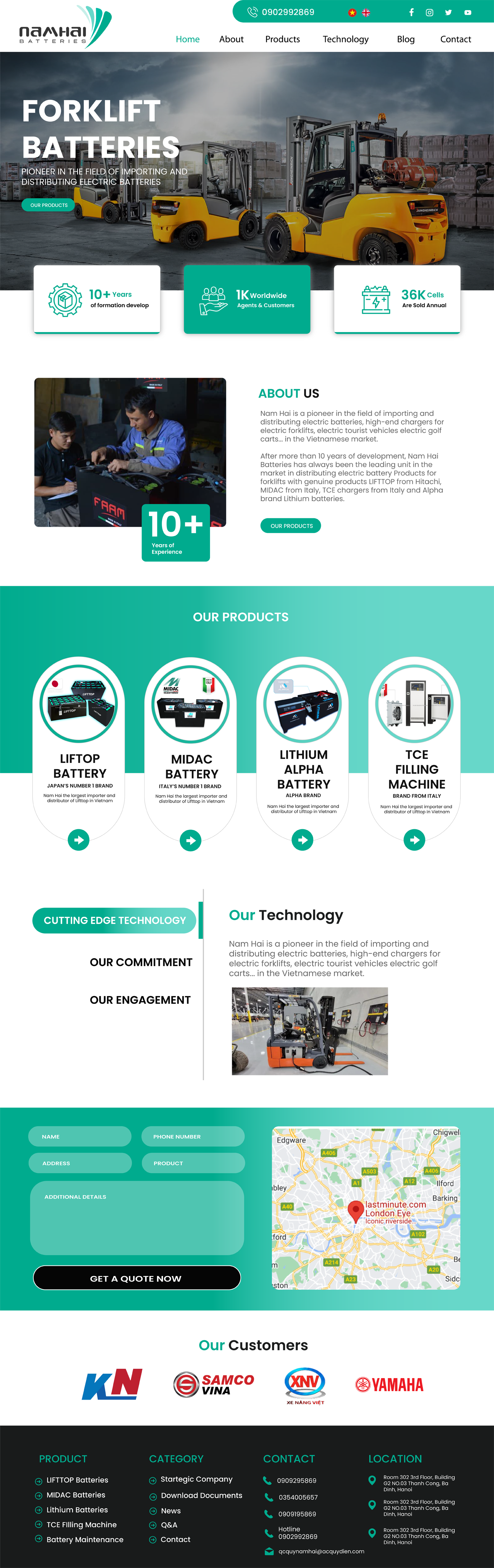 Web Design par WahDesign pour NAMHAI  | Design : #31848168