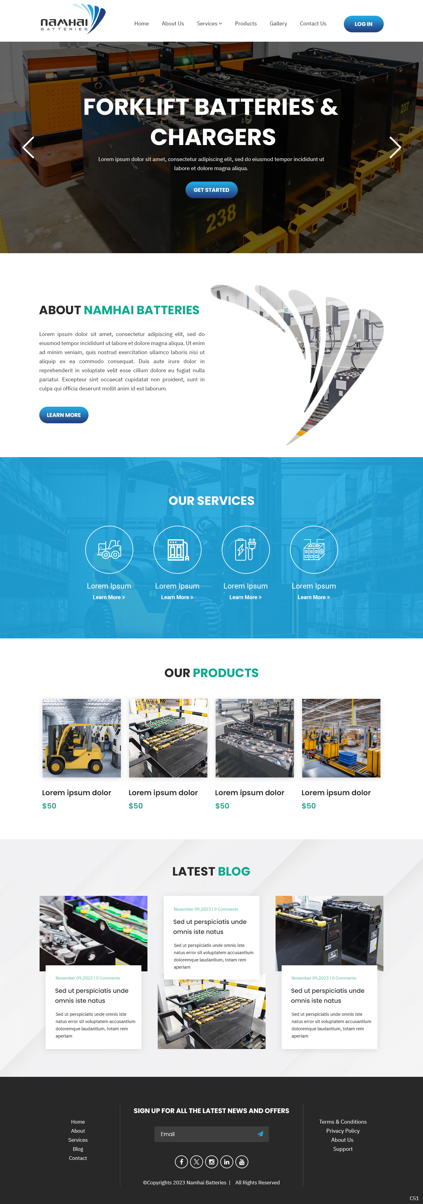 Web Design by pb for NAMHAI  | Design #31815938