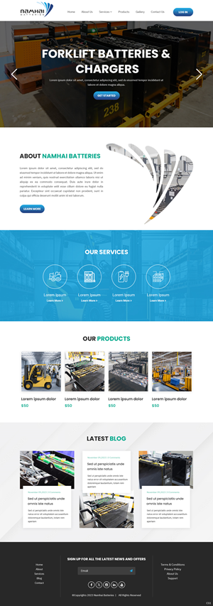 Web Design par pb pour NAMHAI  | Design : #31815938