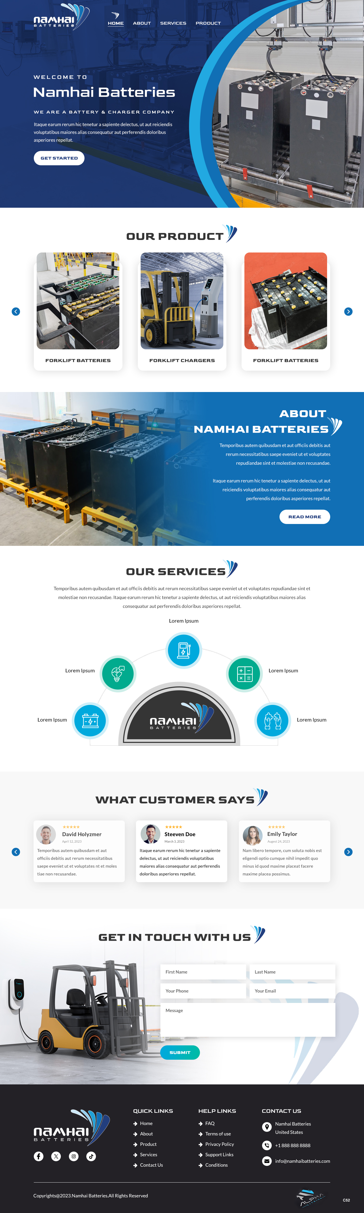 Web Design by pb for NAMHAI  | Design #31815939