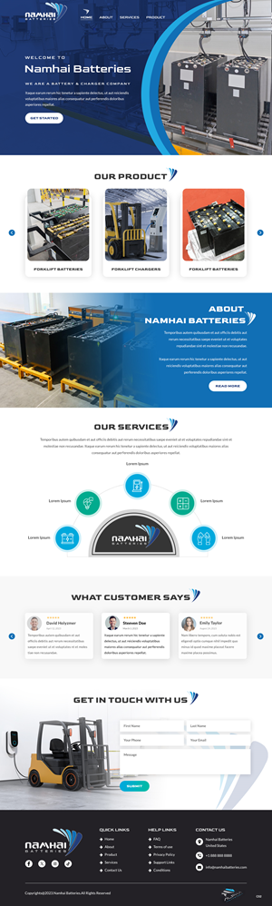 Web Design par pb pour NAMHAI  | Design : #31815939