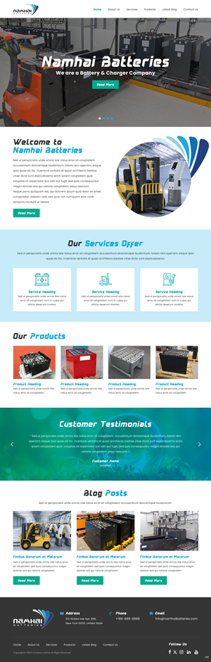 Web Design par pb pour NAMHAI  | Design : #31815942