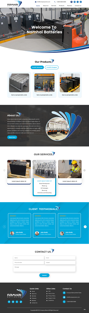 Web Design par pb pour NAMHAI  | Design #31822862