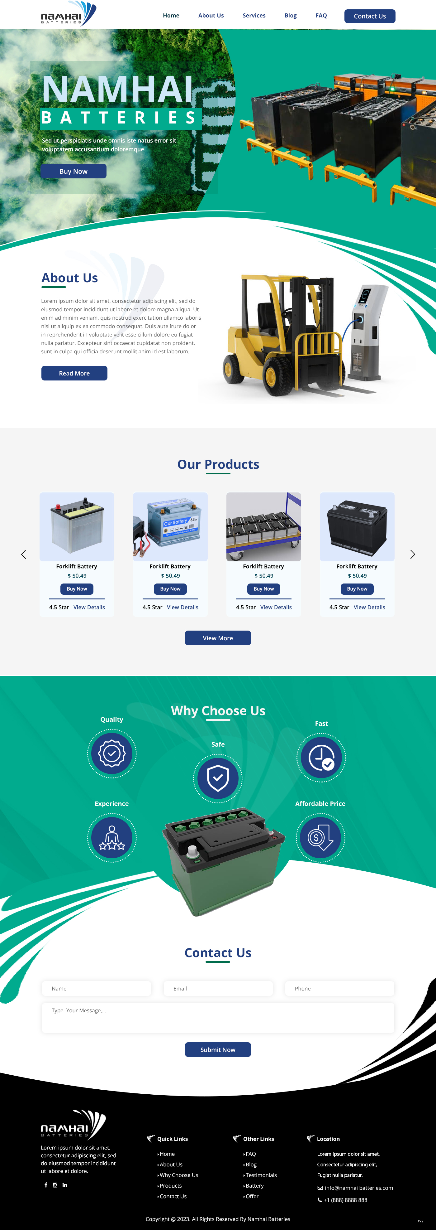 Web Design by pb for NAMHAI  | Design #31822864