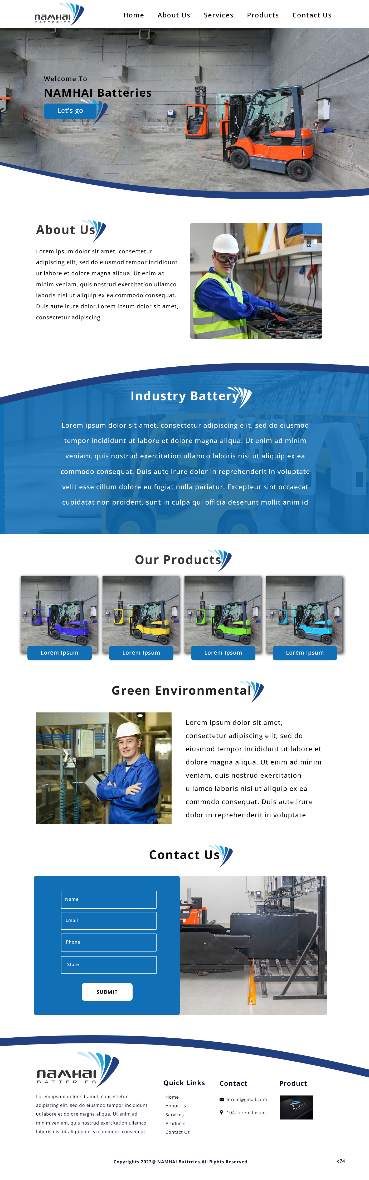 Web Design by pb for NAMHAI  | Design #31822872