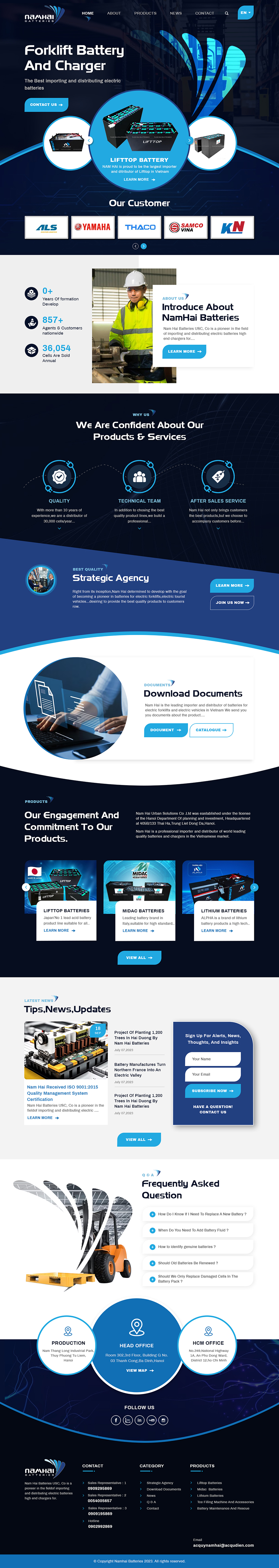 Web Design by sai.designer87 for NAMHAI  | Design #31815536