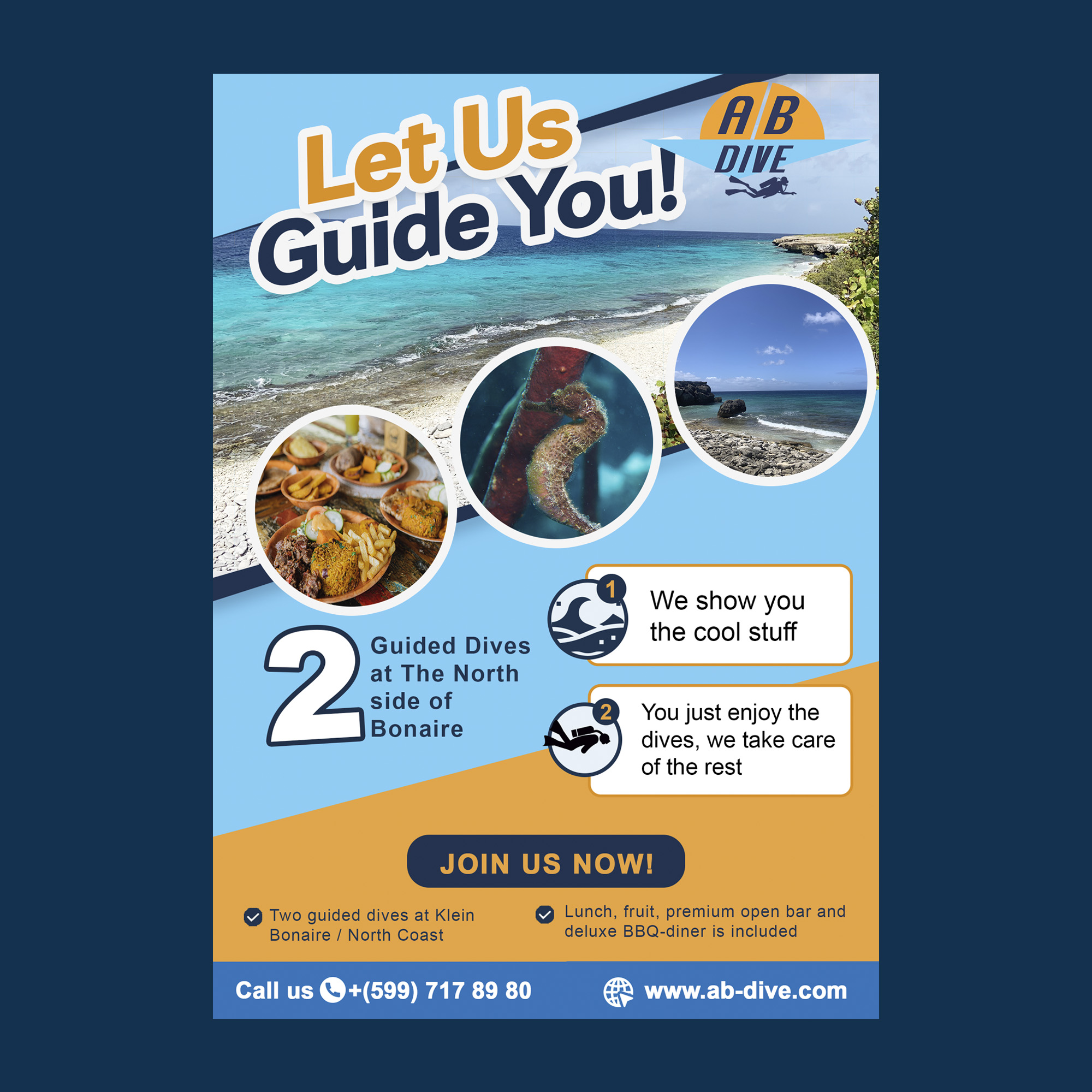 Flyer Design by DeriMH for AB Dive | Design #31836996