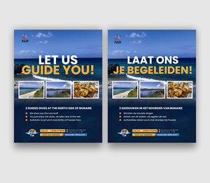 Flyer Design by Nel. for AB Dive | Design: #31828228