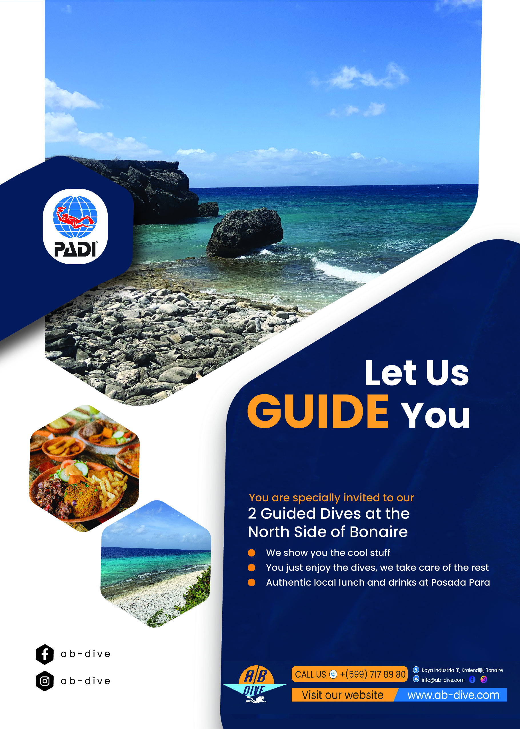 Flyer Design by Nel. for AB Dive | Design #31834827