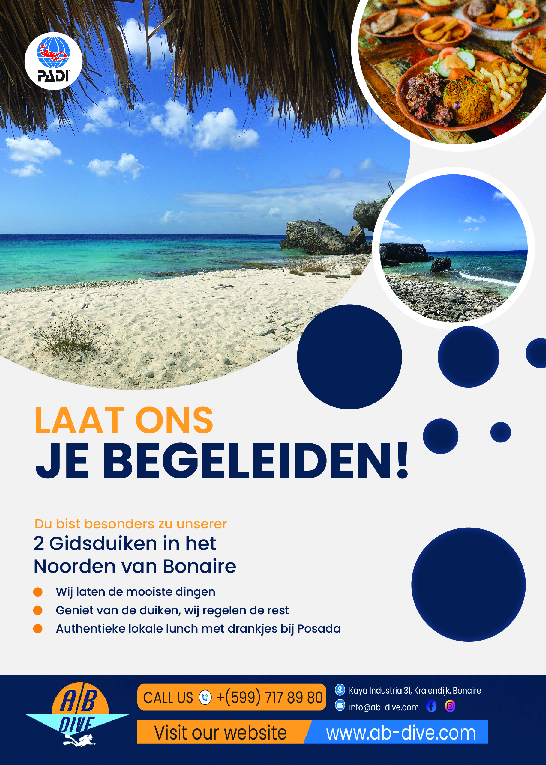 Flyer Design by Nel. for AB Dive | Design #31834853