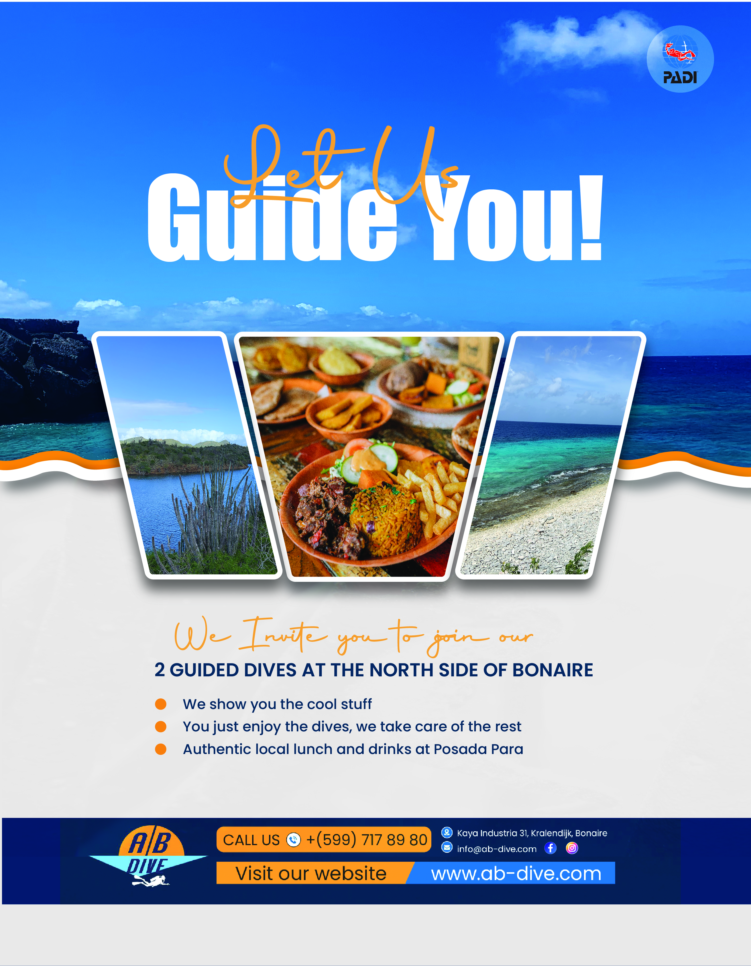 Flyer Design by Nel. for AB Dive | Design #31834868