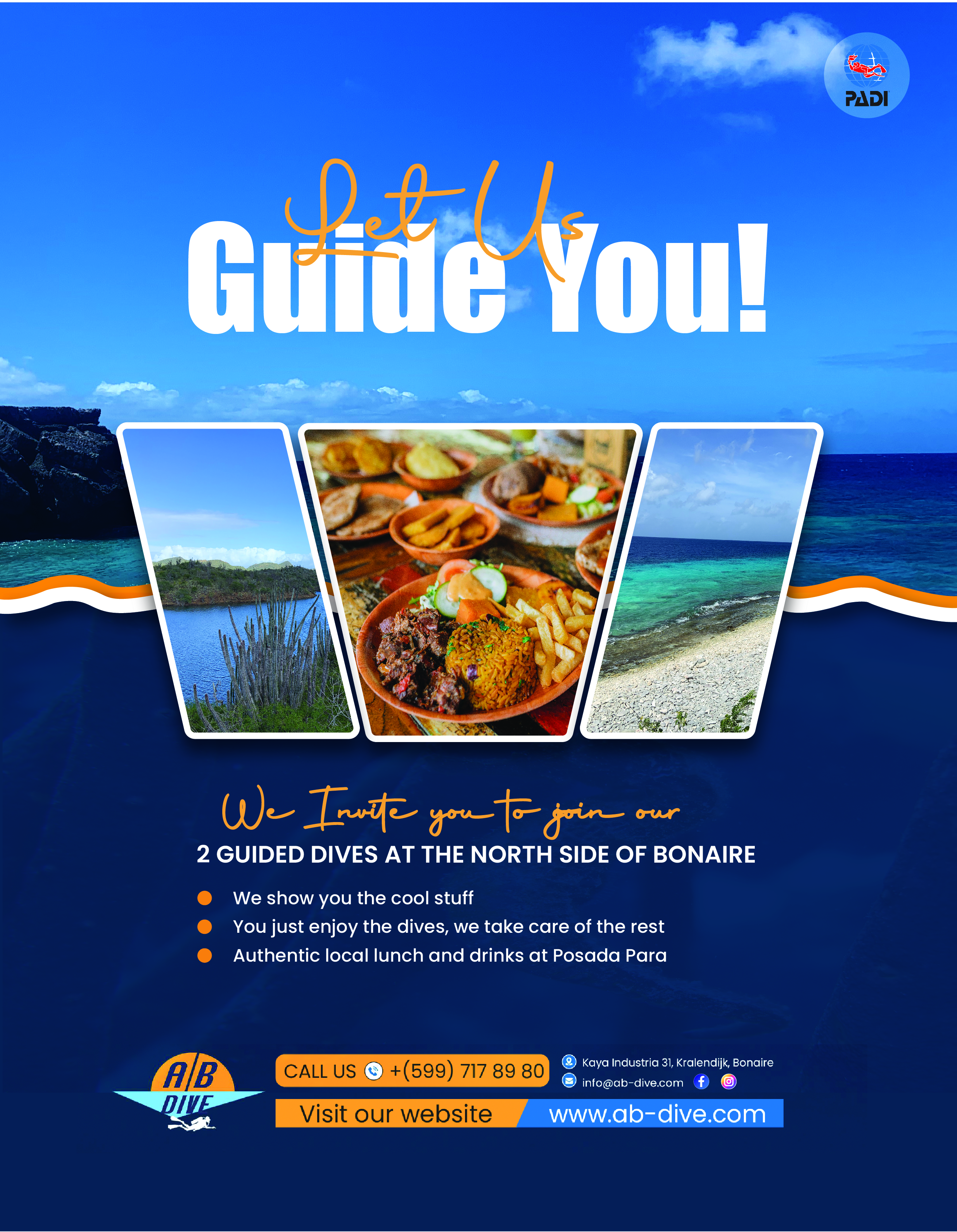 Flyer Design by Nel. for AB Dive | Design #31834870