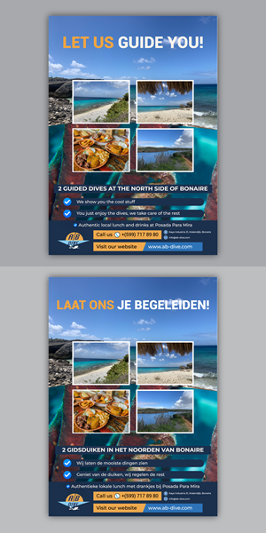 Flyer Design by Rifu Graphics for AB Dive | Design: #31814820