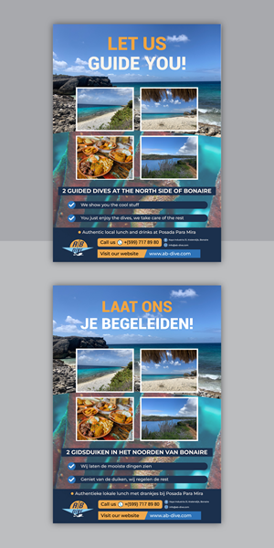 Flyer Design by Rifu Graphics for AB Dive | Design: #31815079