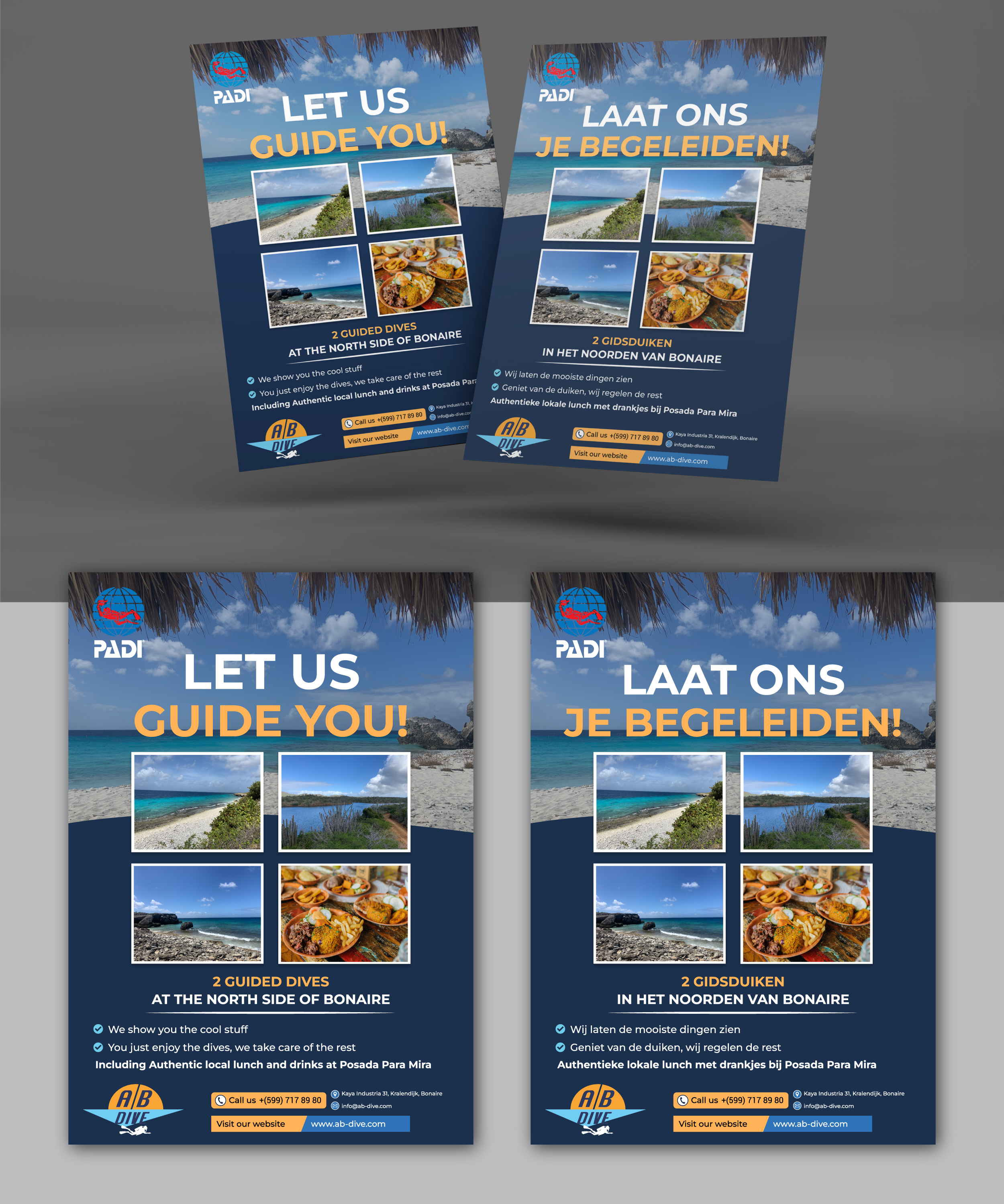 Flyer Design by Rifu Graphics for AB Dive | Design #31816853