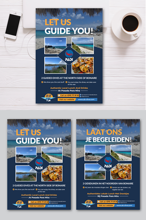 Flyer Design by Rifu Graphics for AB Dive | Design: #31823312