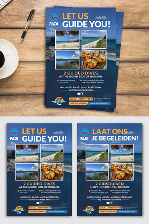 Flyer Design by Rifu Graphics for AB Dive | Design: #31827314