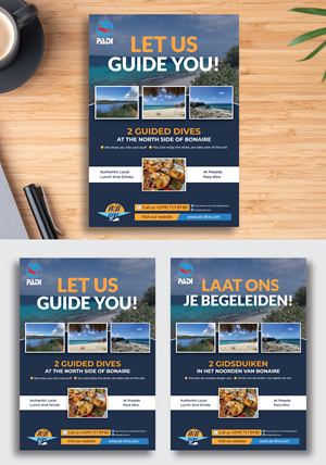 Flyer Design by Rifu Graphics for AB Dive | Design: #31832558