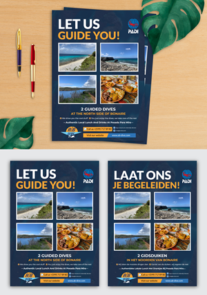 Flyer Design by Rifu Graphics for AB Dive | Design: #31833040