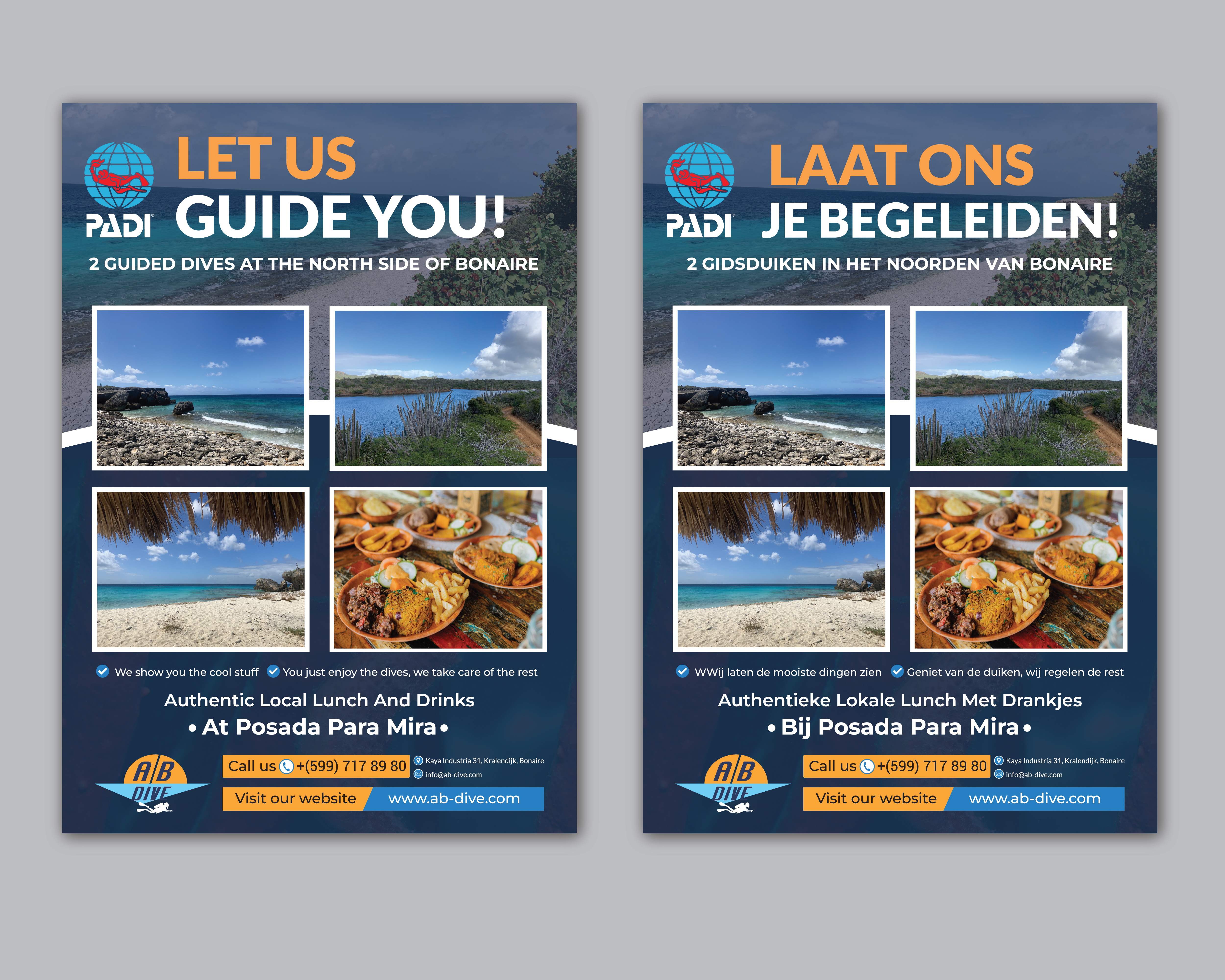 Flyer Design by Rifu Graphics for AB Dive | Design #31835407