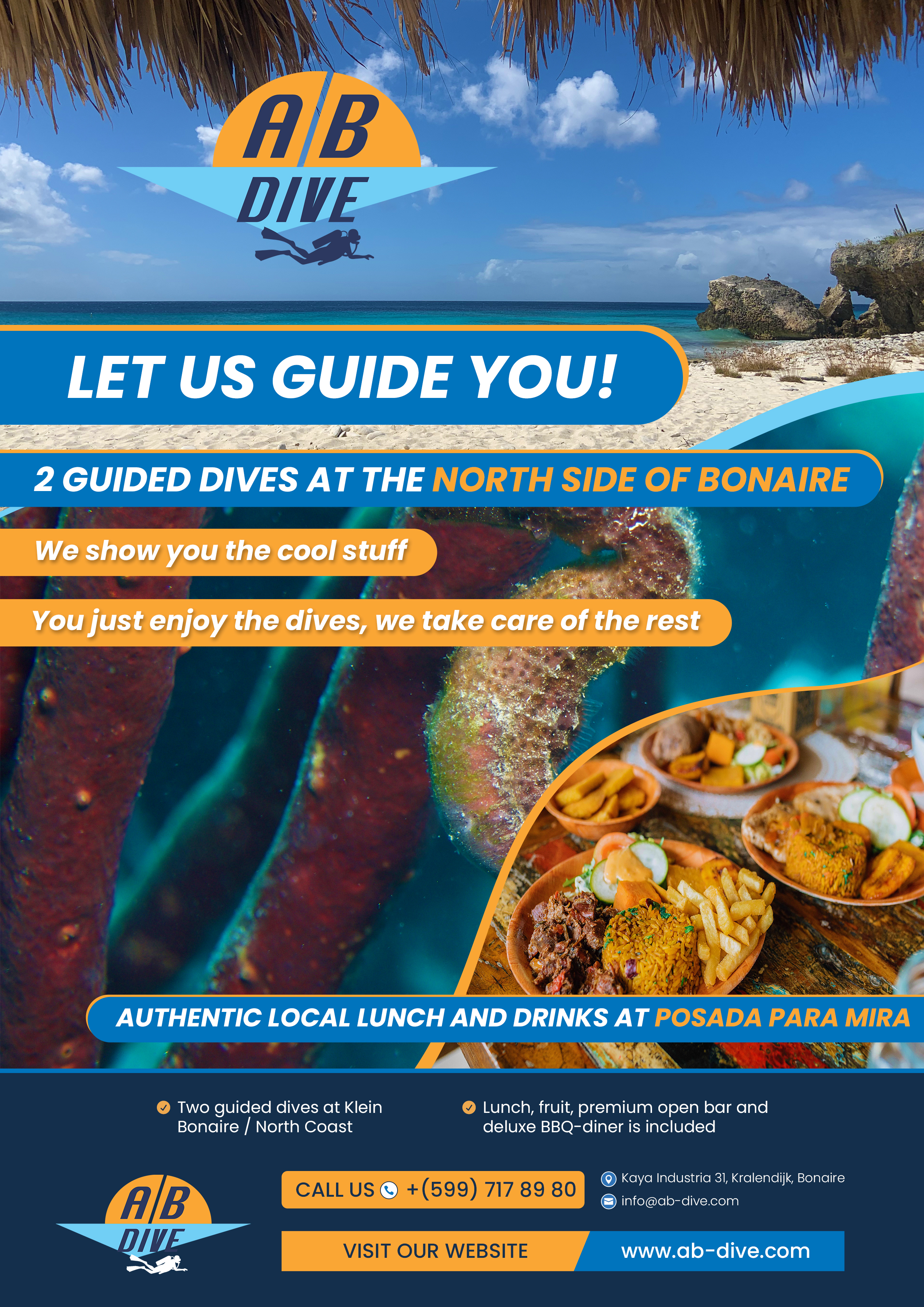Diseño de Flyer por Hristo Itchov para AB Dive | Diseño #31826087