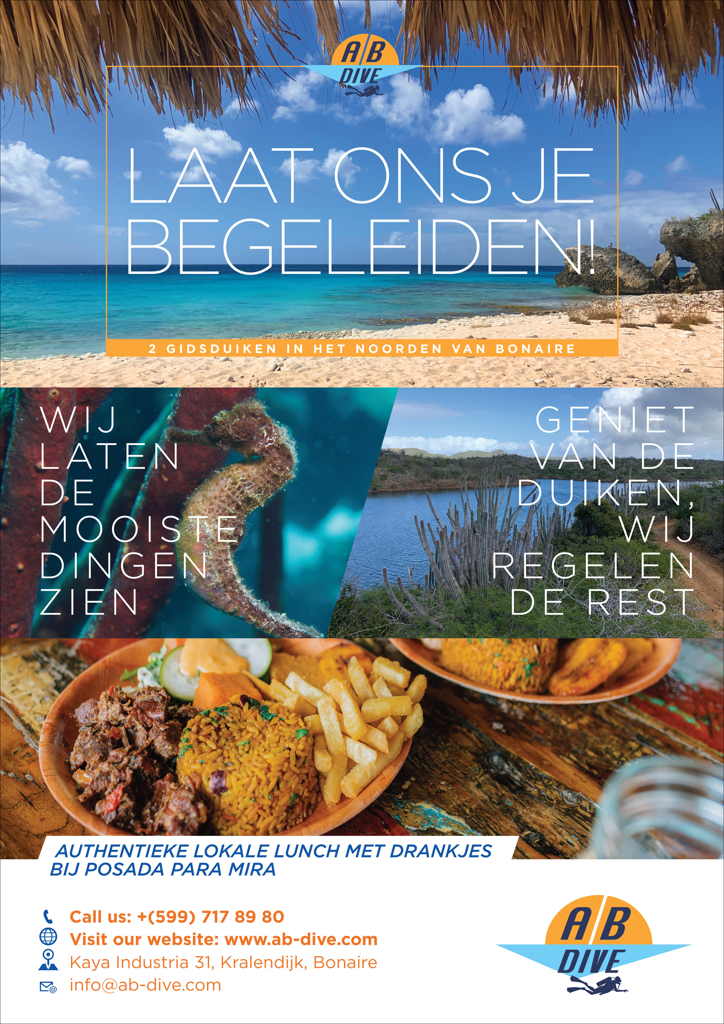 Flyer Design by thecreativepill for AB Dive | Design #31824331