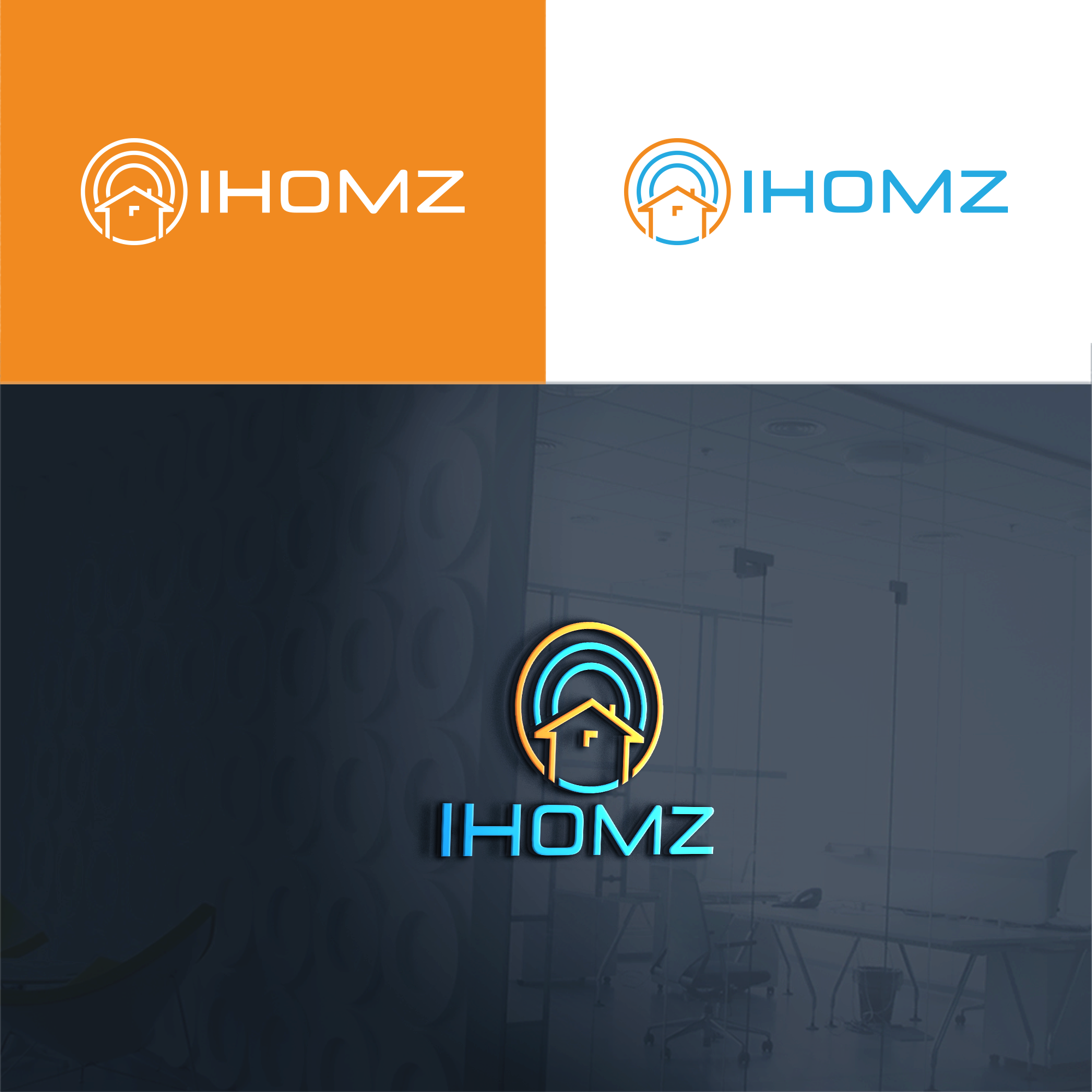 Diseño de Logo por RA-bica para ihomz | Diseño #31820001