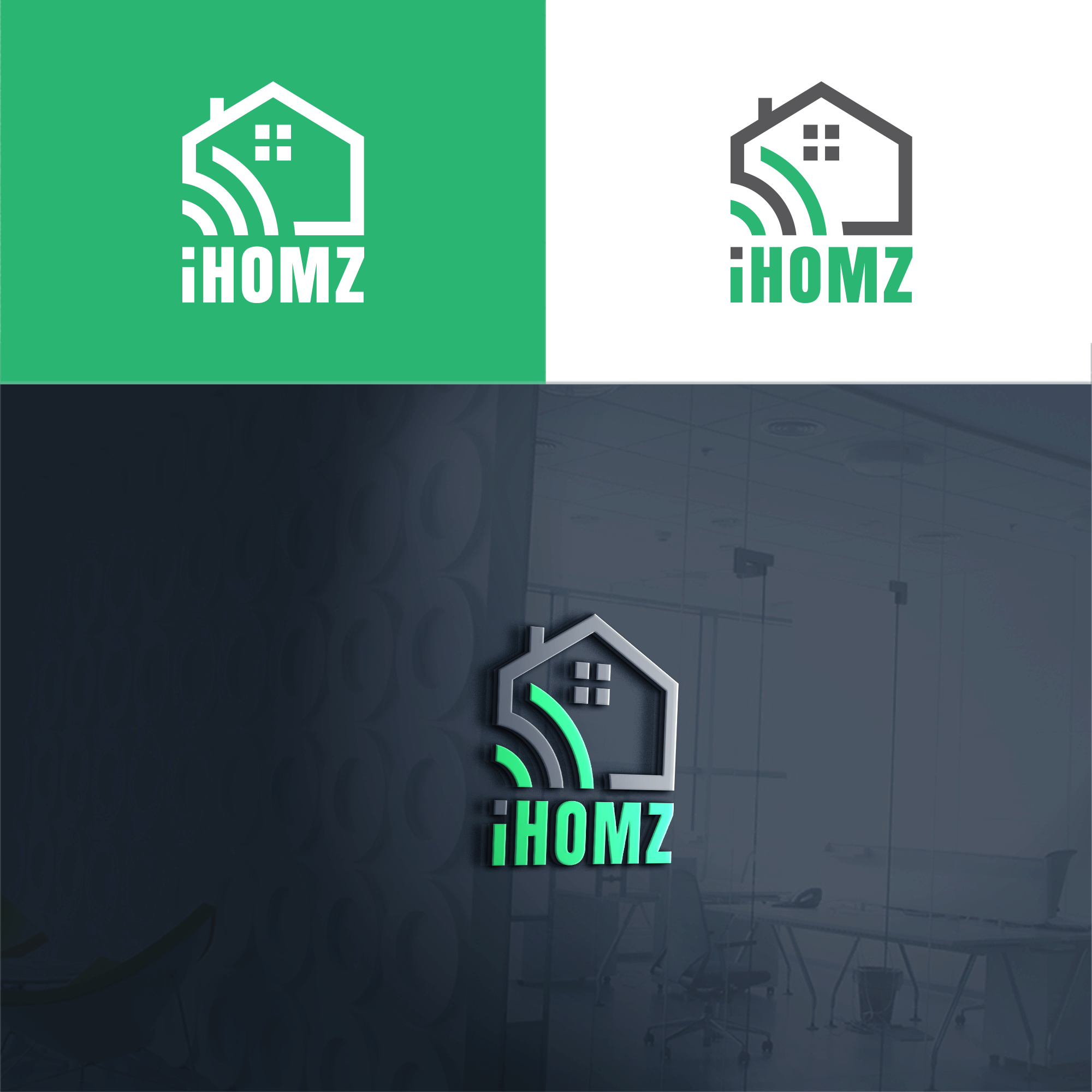 Logo Design by RA-bica for ihomz | Design #31820002
