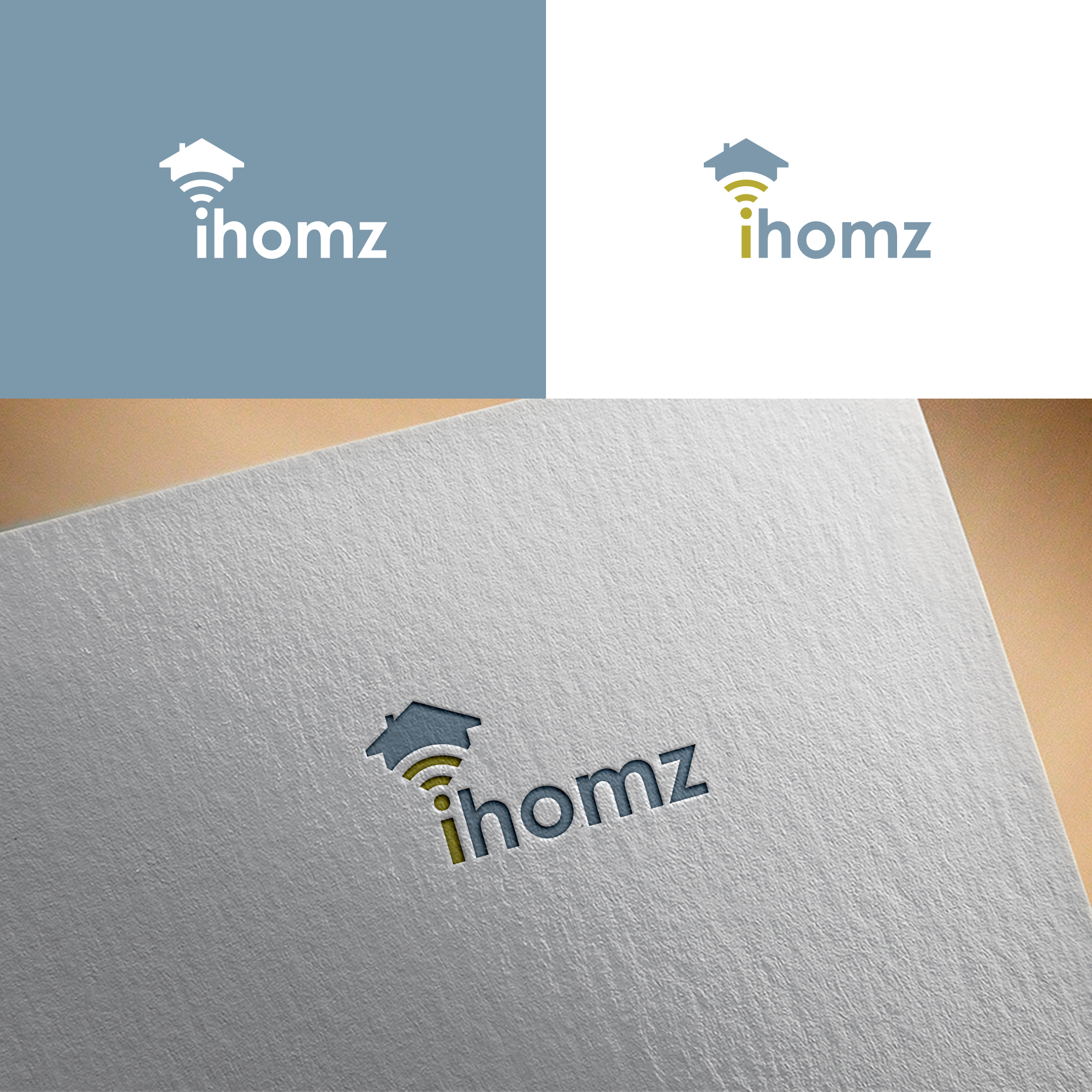 Logo Design by RA-bica for ihomz | Design #31820003