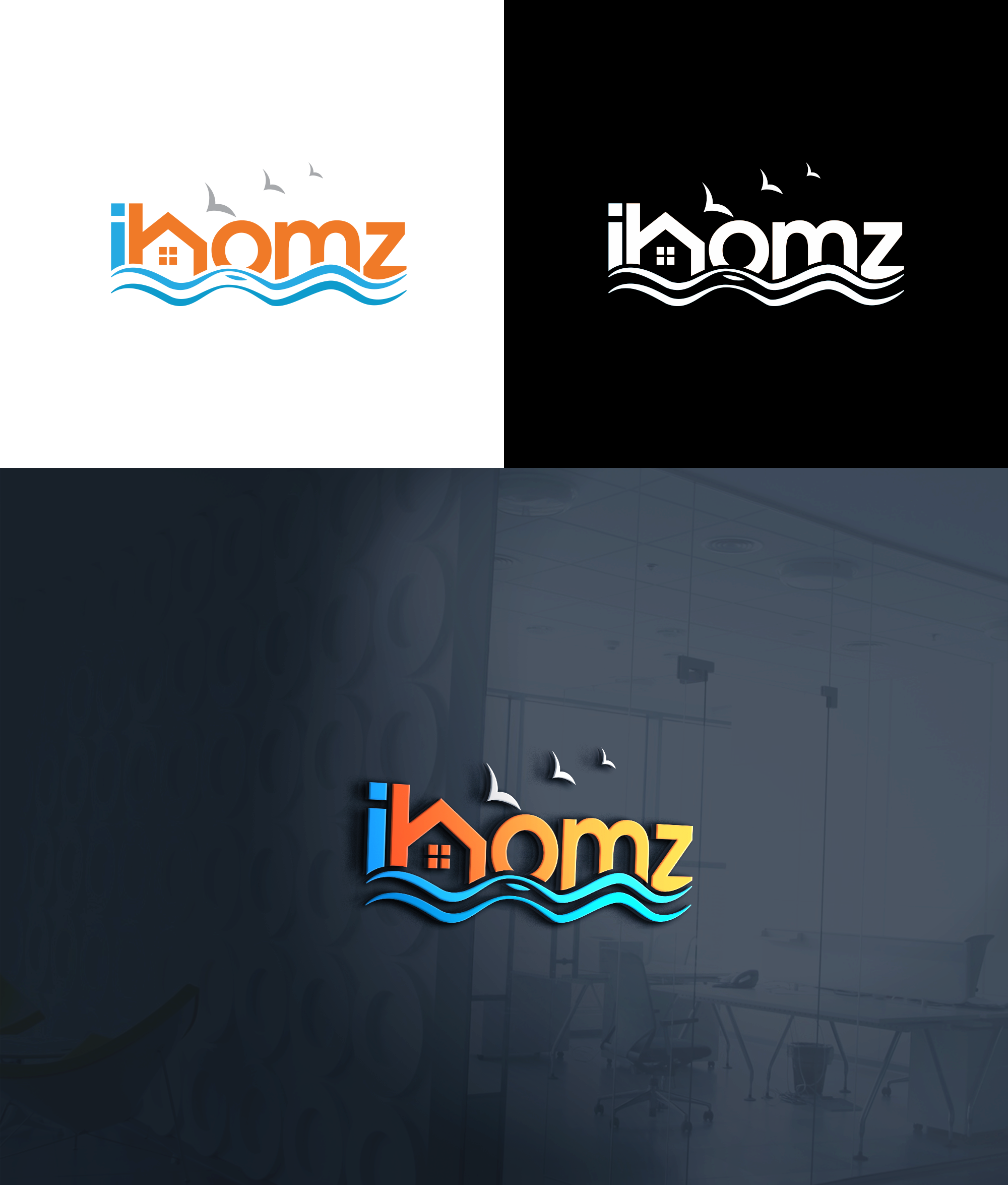 Logo Design by RA-bica for ihomz | Design #31820787