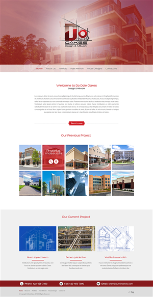 Web Design by Latest Design Ideas for Oakes Design & Millwork | Design: #3134380
