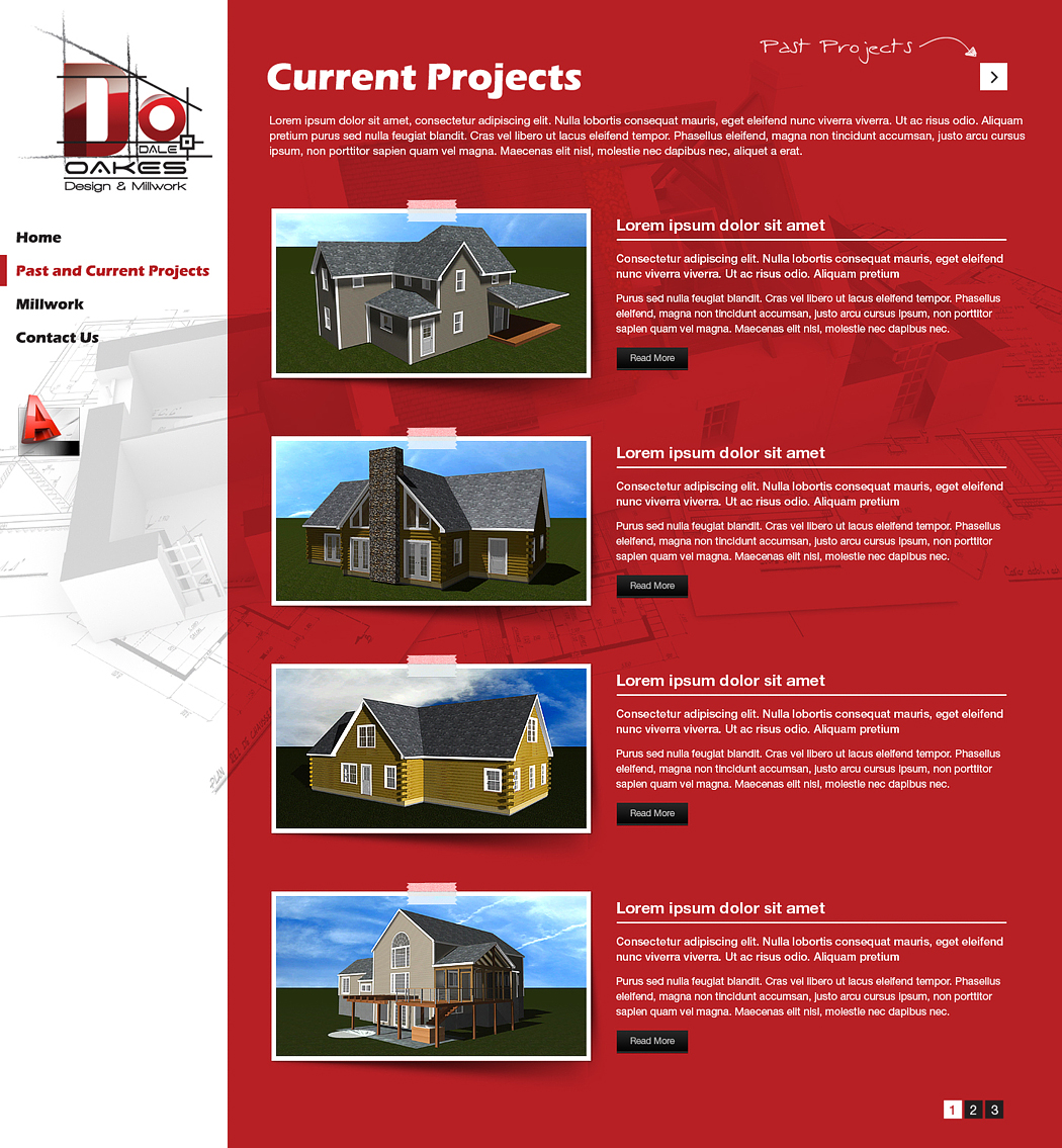 Web Design by Latest Design Ideas for Oakes Design & Millwork | Design #3150815