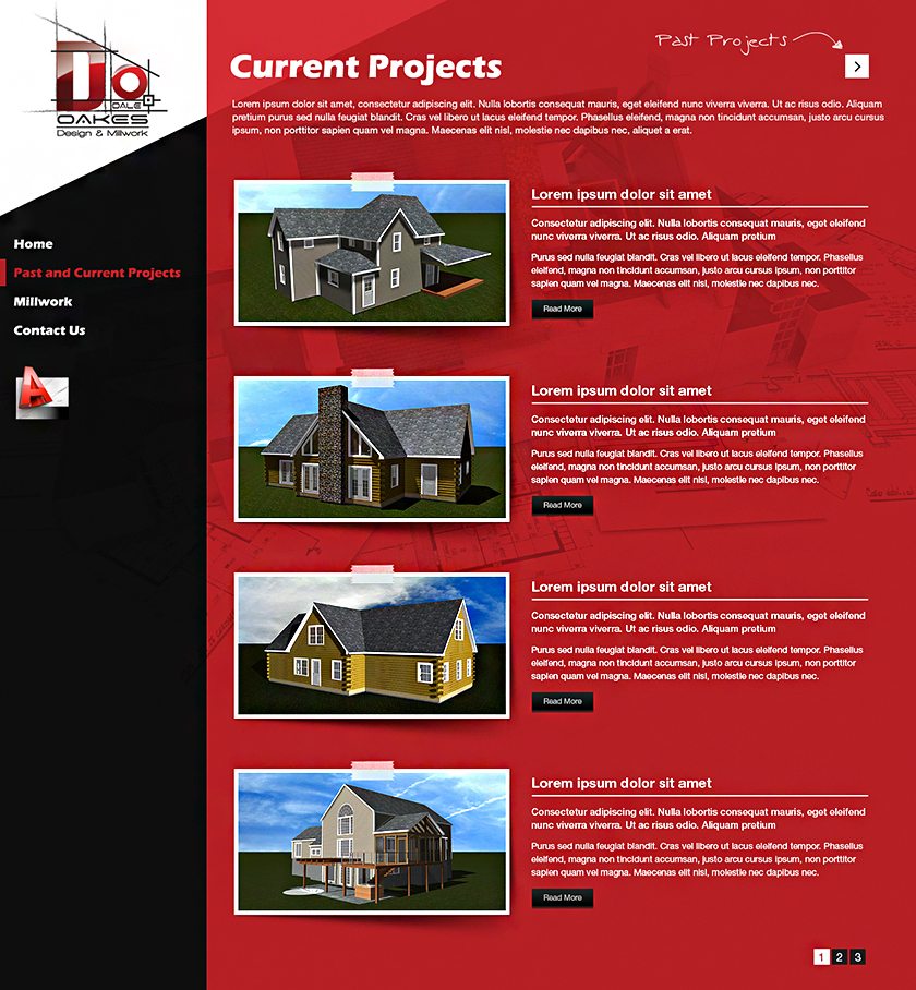 Web Design by Latest Design Ideas for Oakes Design & Millwork | Design #3177430