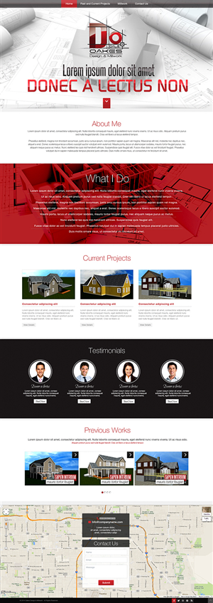 Web Design by Latest Design Ideas for Oakes Design & Millwork | Design: #3226622