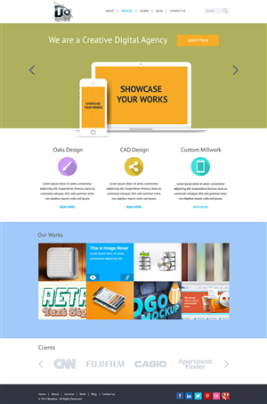 Web Design by Design Dude for Oakes Design & Millwork | Design: #3230086