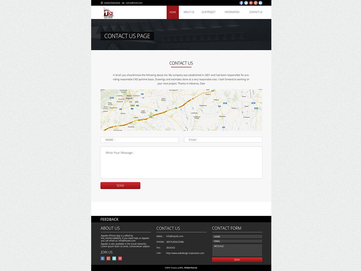 Web Design by uniquetribe for Oakes Design & Millwork | Design #3120839